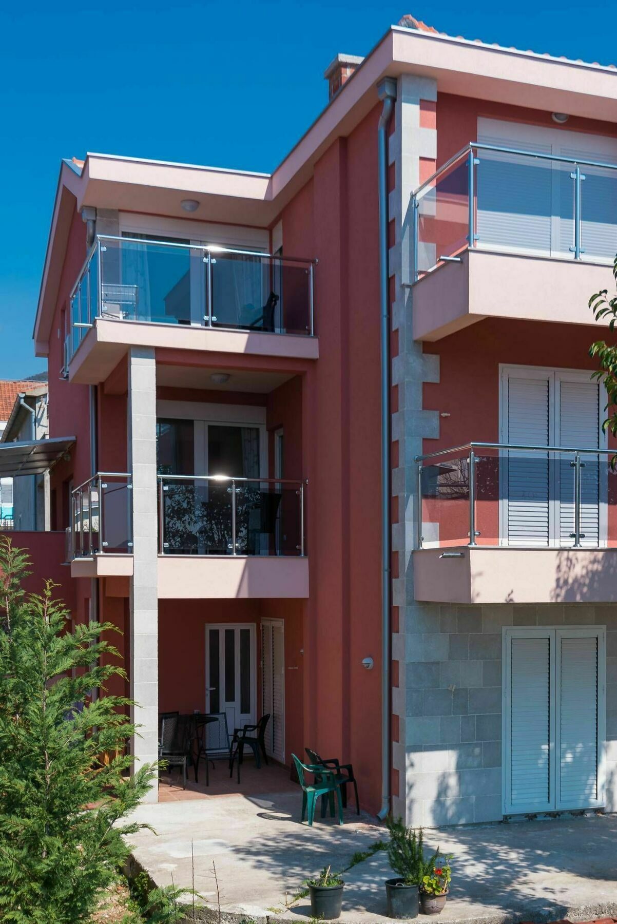 Apartments Delfin 티바트 외부 사진